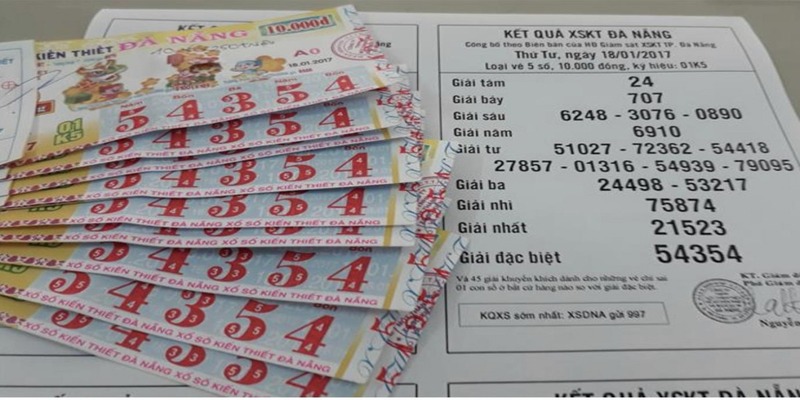 Cách dò vé số kiến thiết miền Trung truyền thống