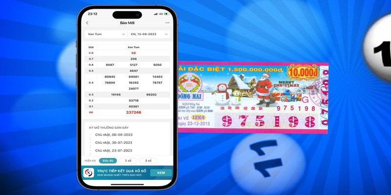 Dò vé số kiến thiết miền Trung online