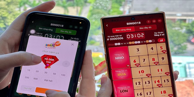 Giới thiệu chung về ứng dụng BINGO18 Vietlott